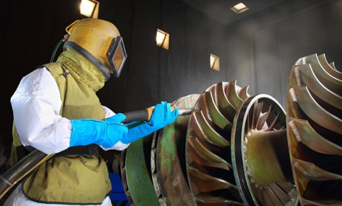 Sandblasting